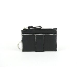 Coach Black Leatherware Mini Skinny Card Case